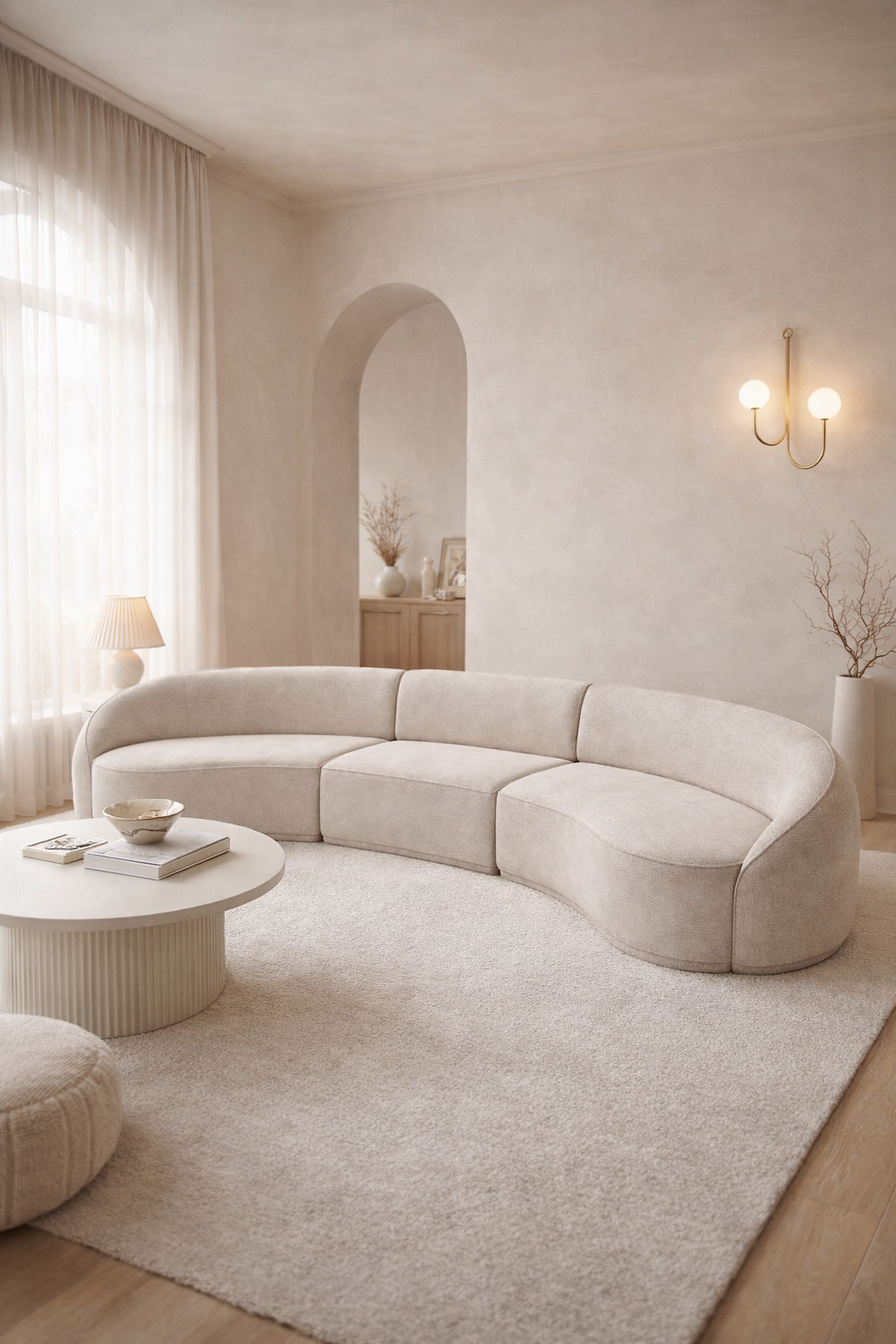 The Seraphina Curve Sofa