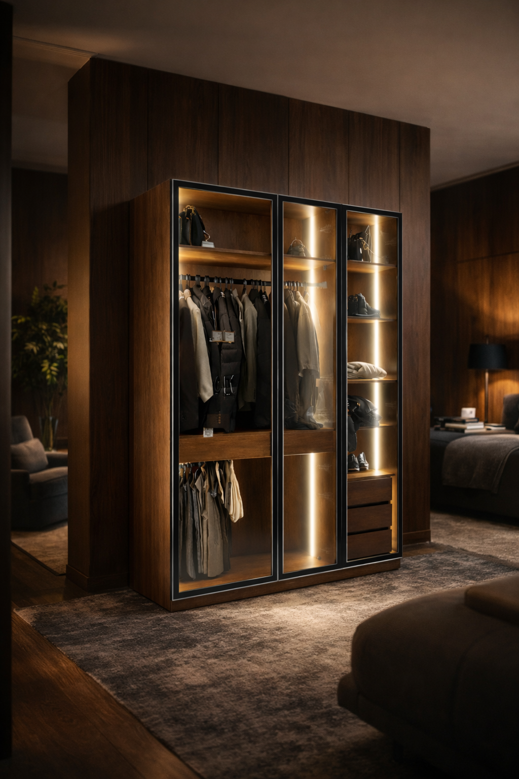 The Milano Lumière Wardrobe