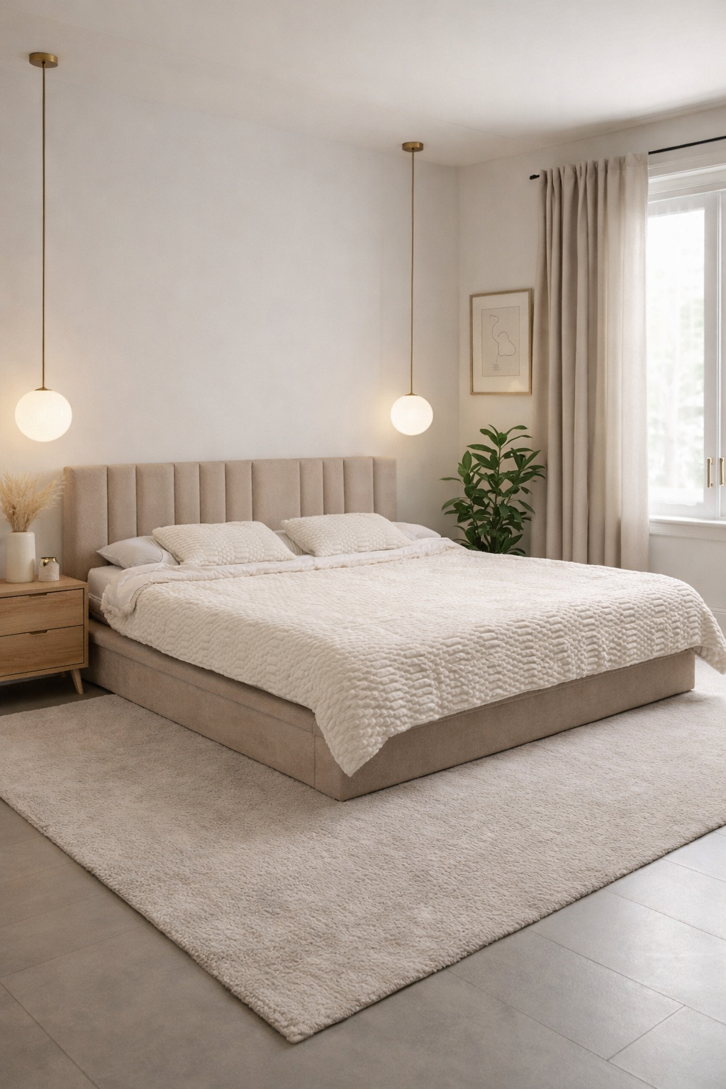 The Maison Aurielle Panel Bed