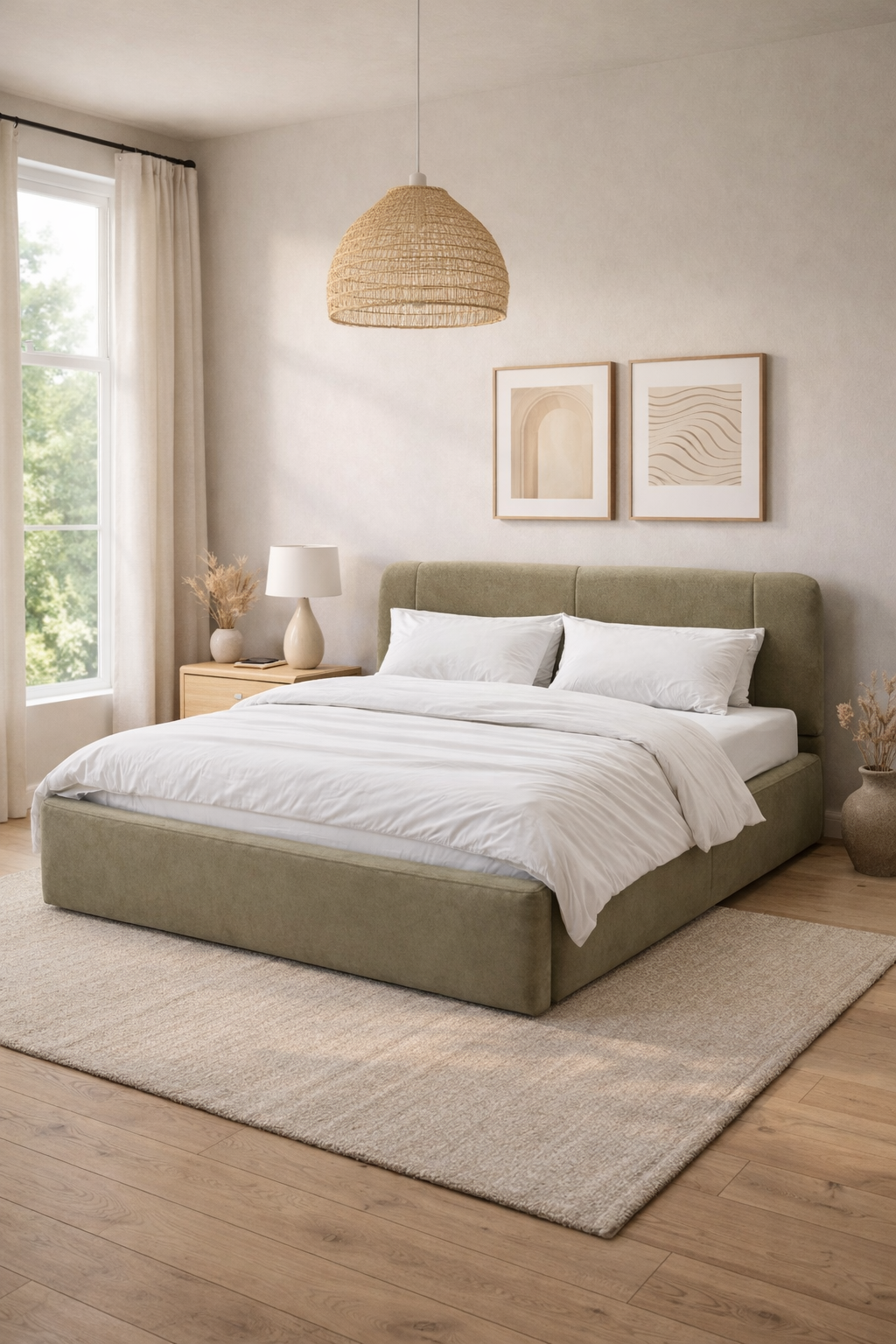 The Verona Olive Bed