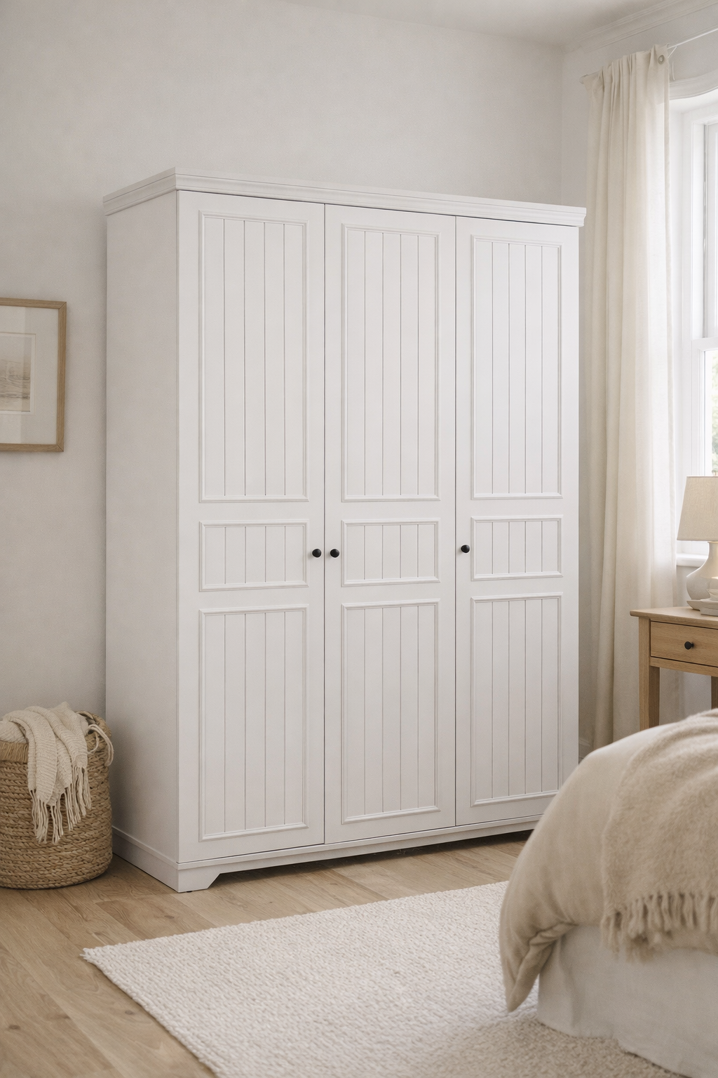 Cambridge Three-Door Wardrobe