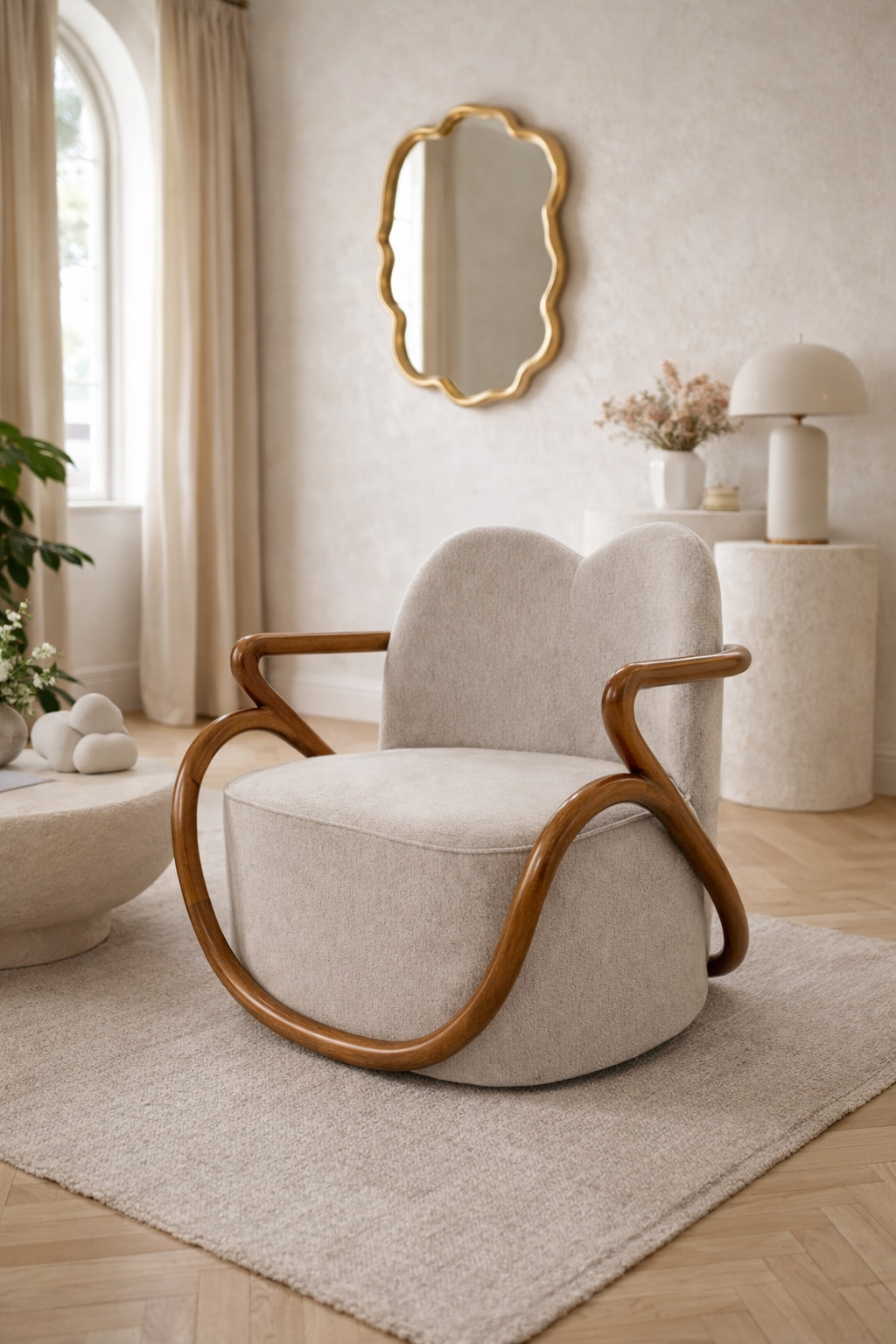 The Celestine Sculpt Armchair