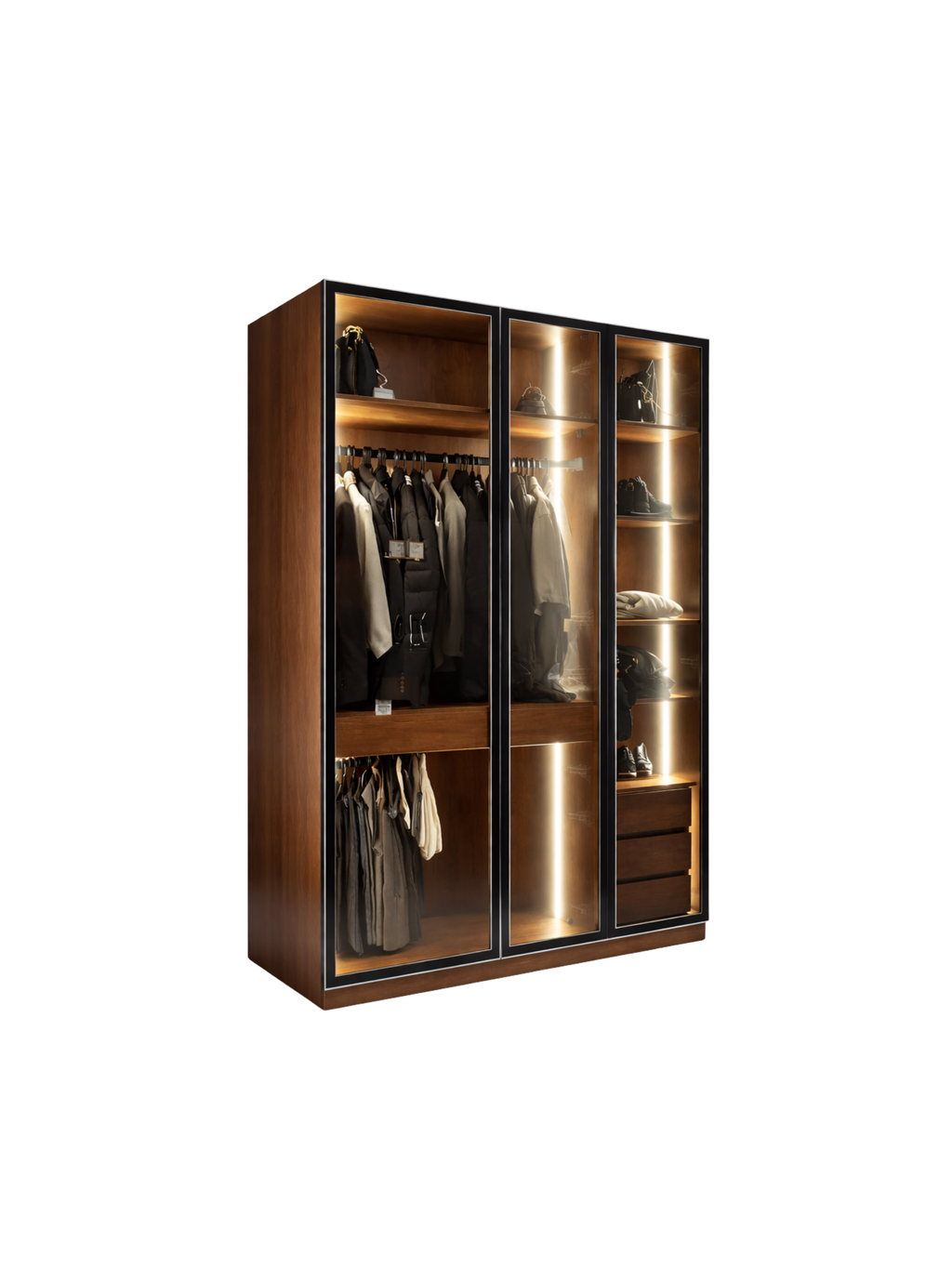 The Milano Lumière Wardrobe