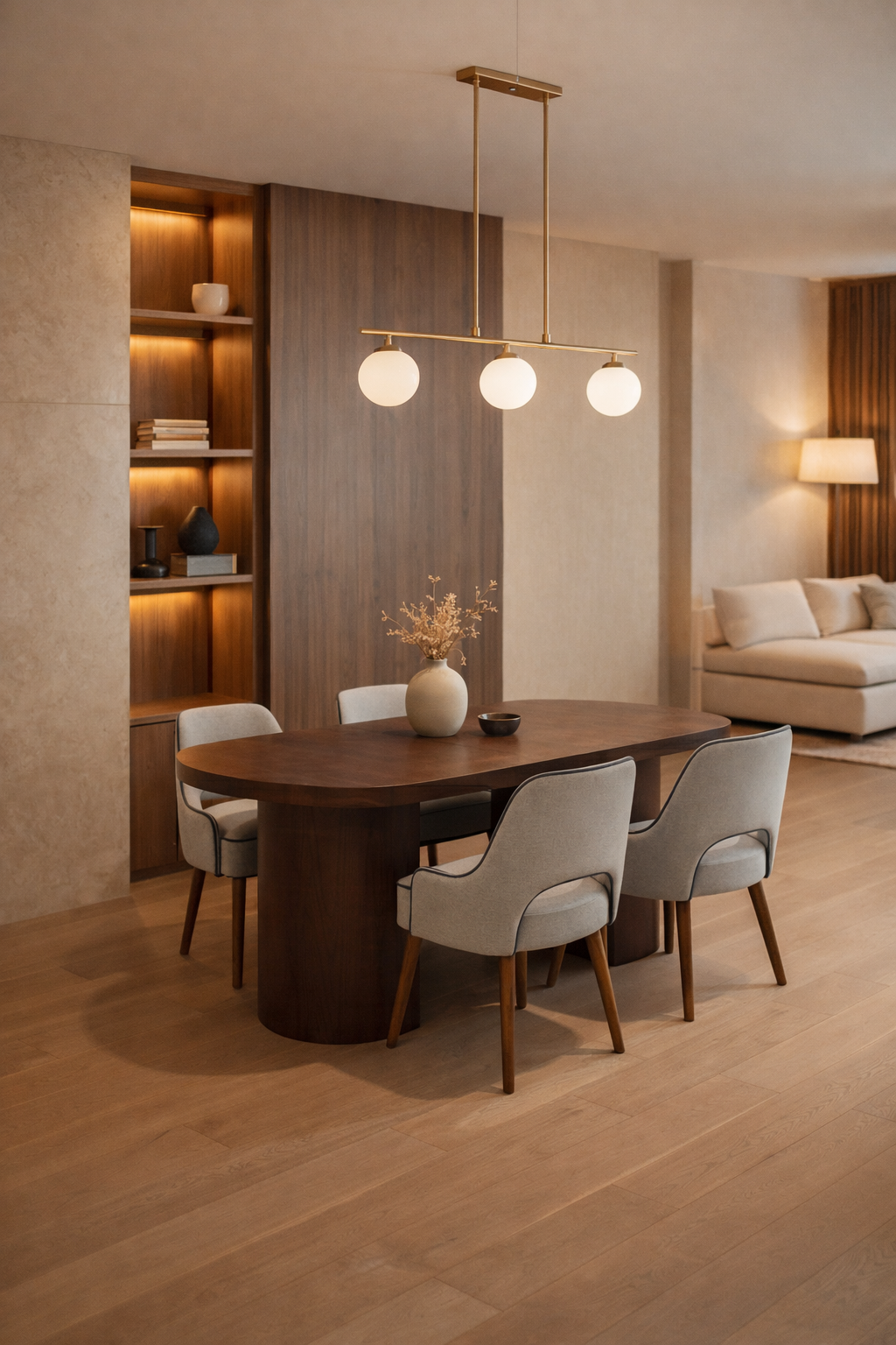 Nora Dining Chair – Light Grey