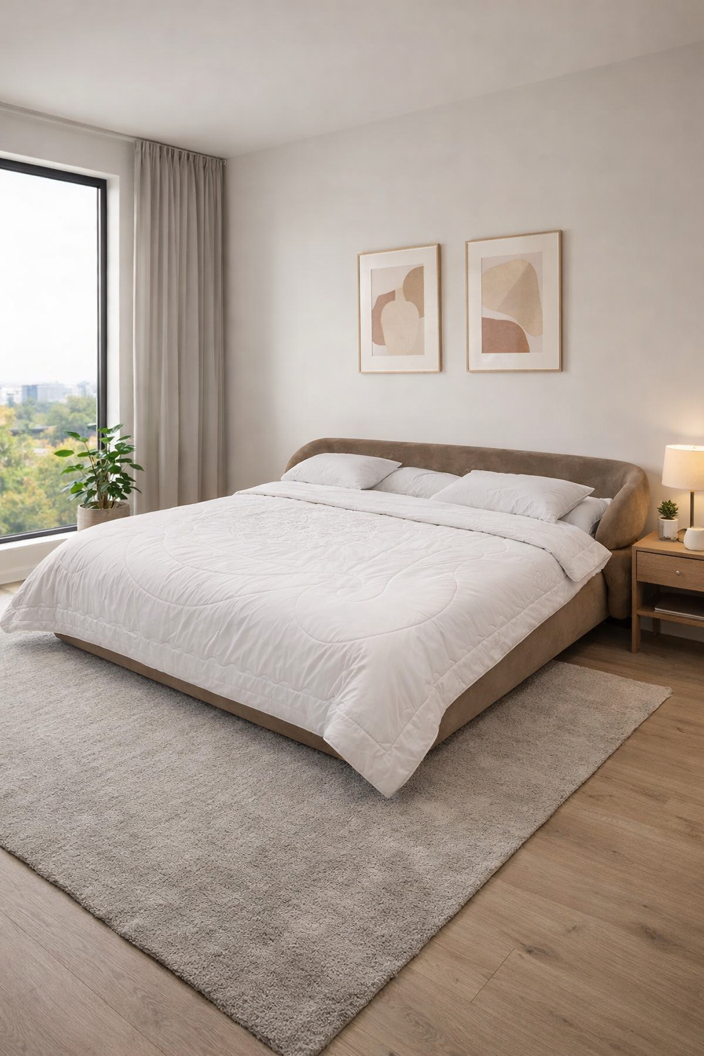 The Seraphine Curve Bed