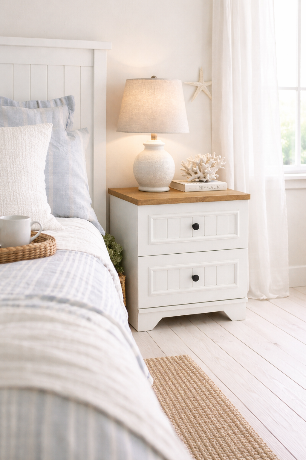 Haven Two-Drawer Nightstand